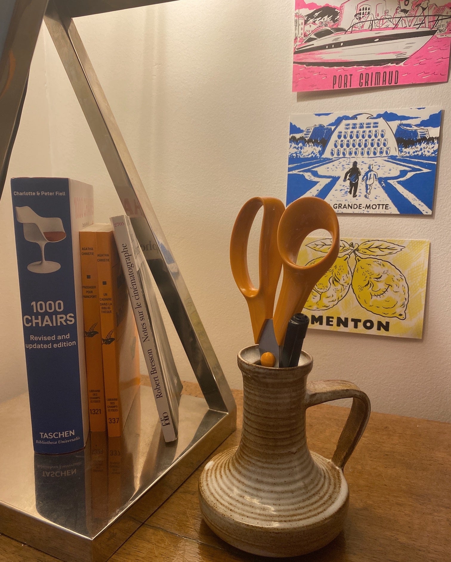 Pot en grès émaillé